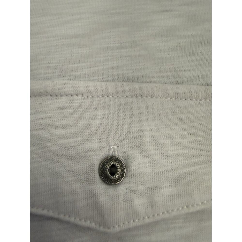 Kuhl Sora Everyday Henley Long Sleeve Hoodie Shirt Light Gray Hiking Outdoor L - Picture 4 of 5